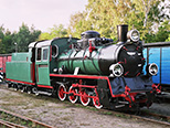 Lokomotiva Fablok ve skanzenu Rudy