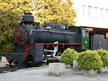 Lokomotiva 19-37 pomník Doboj