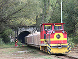Schöma CFL180 DCL č.2 s vozy