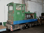 DH120 č.81 v železárnách