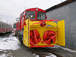 Sněhová fréza 2/U v Popradu