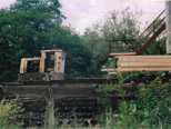 BN30R s nákladem dřeva